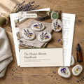 The Plaster Bloom Handbook, illustrated edition, cover and inside pages
